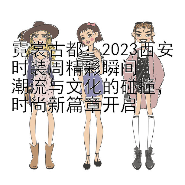 霓裳古都：2023西安时装周精彩瞬间  
潮流与文化的碰撞，时尚新篇章开启