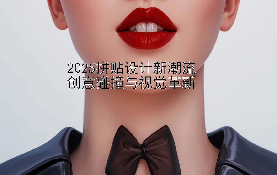 2025拼贴设计新潮流  
创意碰撞与视觉革新