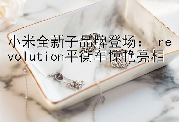 小米全新子品牌登场： revolution平衡车惊艳亮相